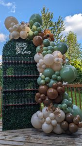 Chic Champagne Wall Montreal