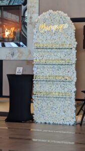 White Champagne Wall Montreal